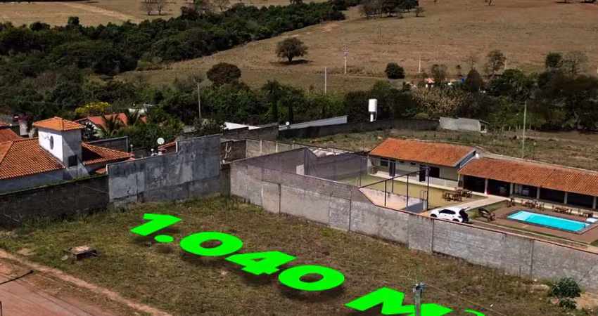 Lote à venda em passos mg – chácara - 1040 m² -  a apenas 700 metros da cidade -  perto do bairro jardim aclimação