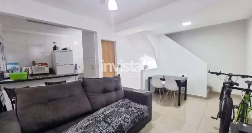 Casa com 2 quartos à venda no Macuco, Santos 