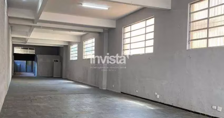 Ponto comercial para alugar na Vila Mathias, Santos 