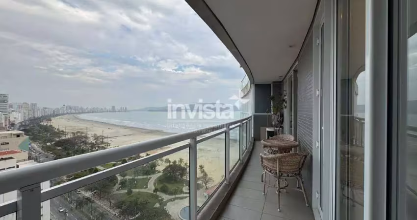Apartamento mobiliado para alugar com 1 ou 2 dormitórios e vista mar no unlimited na pompéia em santos