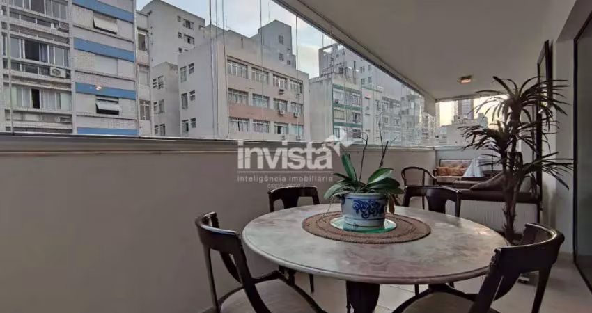 Apartamento com 3 quartos à venda no Boqueirão, Santos 
