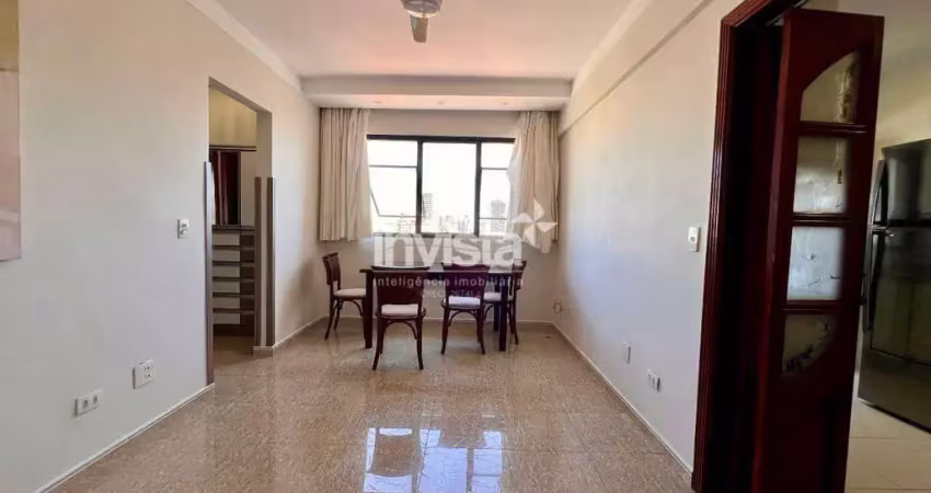 Apartamento com 1 quarto à venda no Marapé, Santos 