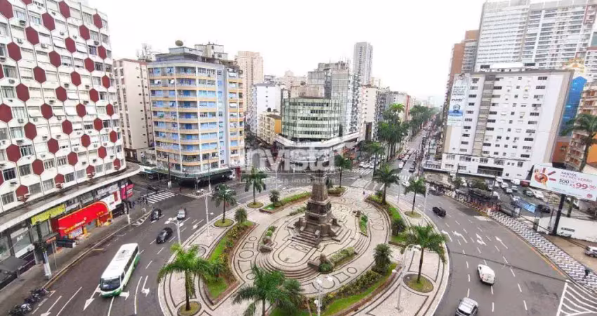 *apartamento de 2 quartos sendo 2 suítes no gonzaga com vista mar*