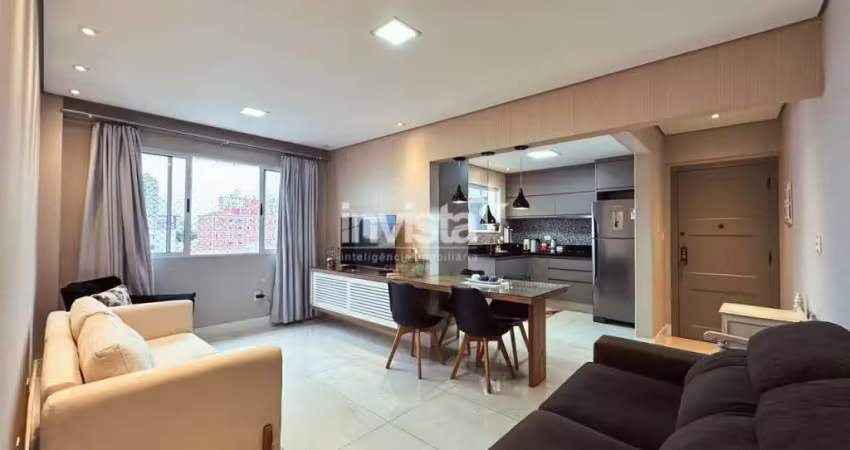 Apartamento com 2 quartos à venda na Aparecida, Santos 