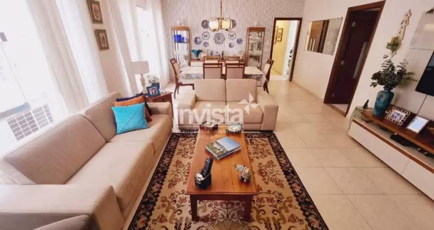 Apartamento com 3 quartos à venda no Gonzaga, Santos 