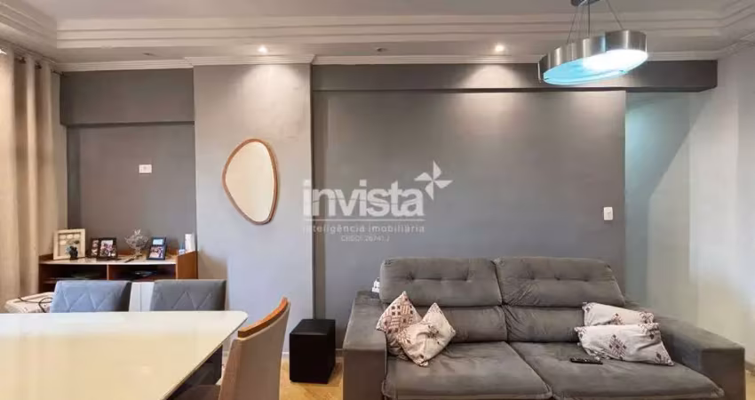Apartamento com 2 quartos à venda no Campo Grande, Santos 