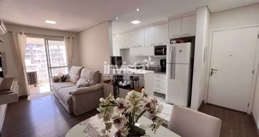 Apartamento com 2 quartos à venda na Vila Mathias, Santos 