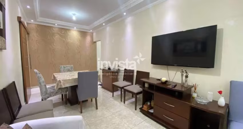 Apartamento com 2 quartos à venda no José Menino, Santos 