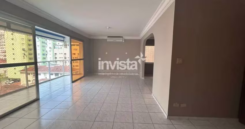 Apartamento com 4 quartos para alugar na Aparecida, Santos 