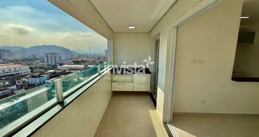 Apartamento com 2 quartos à venda no Macuco, Santos 