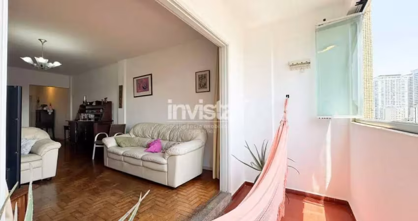 Apartamento com 3 quartos à venda no Ponta da Praia, Santos 
