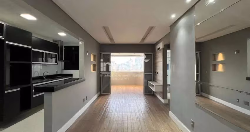 Apartamento 1 dormitório com varanda nivelada e lazer completo !!!