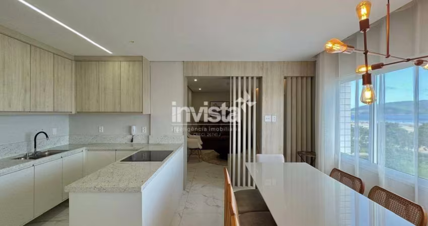 Apartamento para locação frente mar no Gonzaga