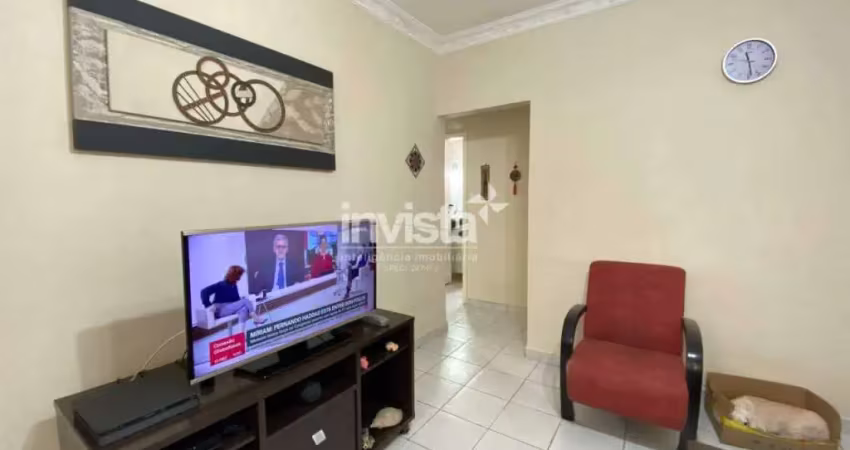 Apartamento com 2 quartos à venda na Vila Mathias, Santos 