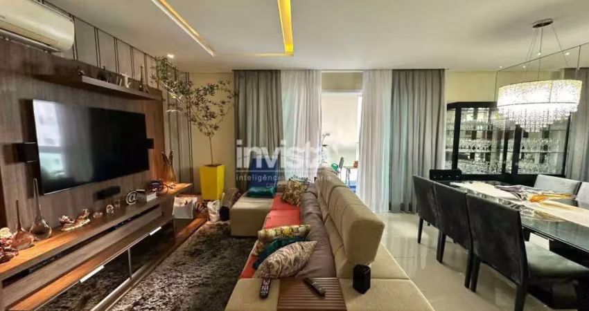 Apartamento com 3 quartos à venda no José Menino, Santos 
