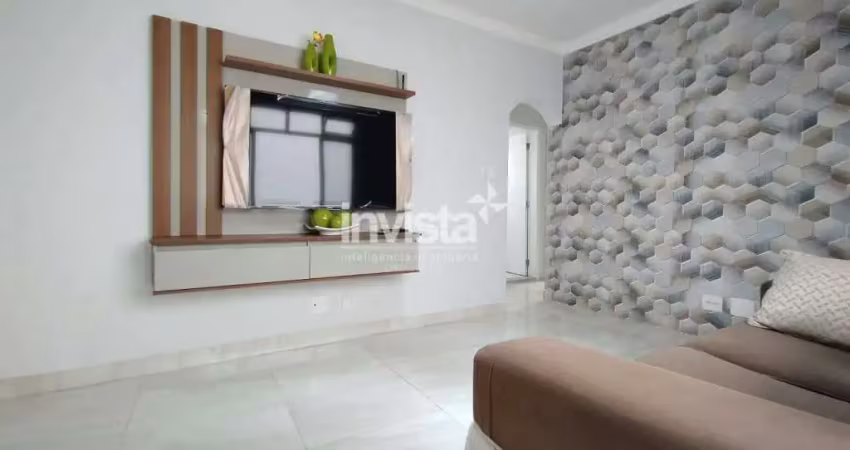 Apartamento com 2 quartos à venda no Embaré, Santos 