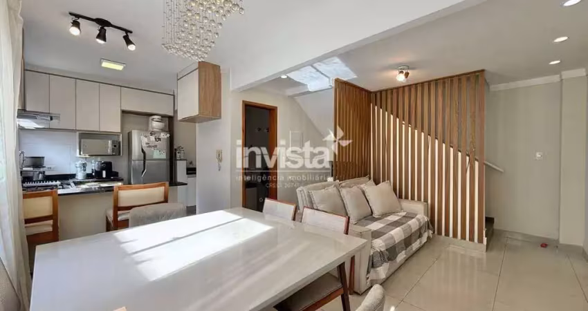 Casa com 2 quartos à venda no Macuco, Santos 