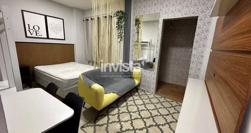 Apartamento para alugar, no Embaré em Santos.