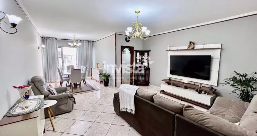 Apartamento com 3 quartos à venda no Boqueirão, Santos 