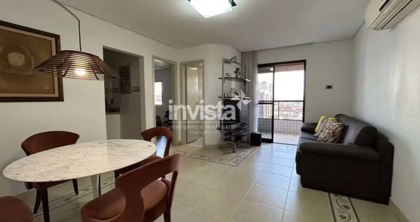 Apartamento com 1 quarto à venda no Embaré, Santos 