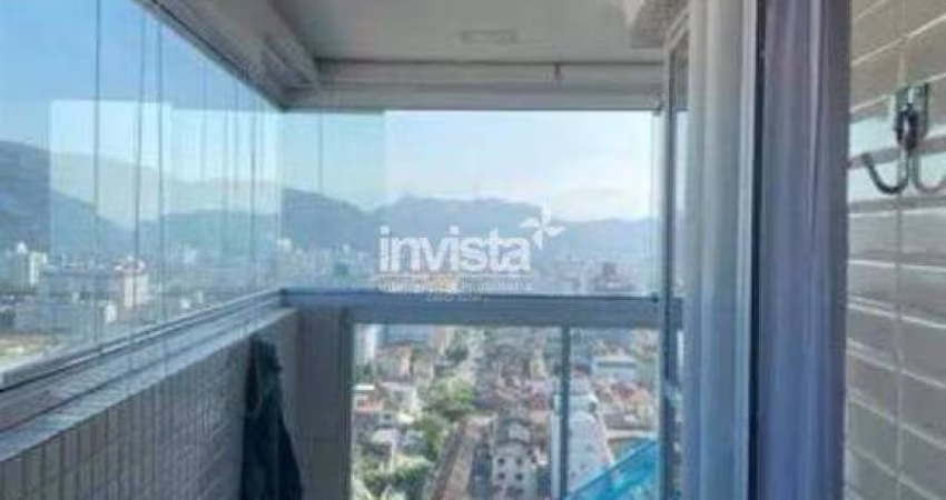 Imóvel com vista livre e lazer completo no Campo Grande em Santos