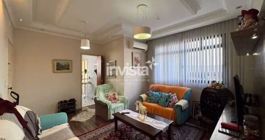 Apartamento com 2 quartos à venda no Embaré, Santos 