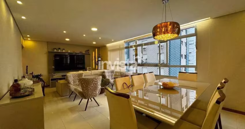 Apartamento com 3 quartos à venda no Boqueirão, Santos 