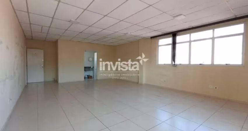Sala comercial para alugar na Vila Mathias, Santos 