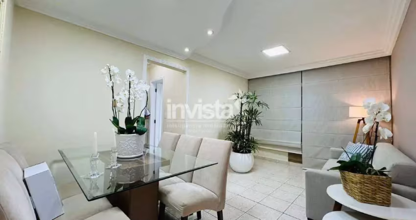 Apartamento com 2 quartos à venda no Embaré, Santos 