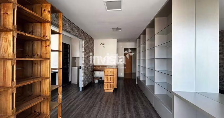 Sala Comercial semi mobiliada para locação - Santos/SP
