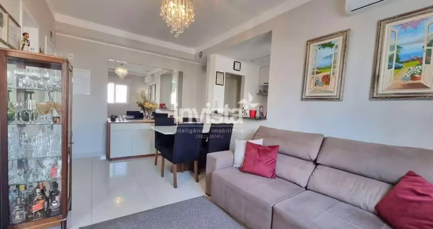 Apartamento com 2 quartos à venda no Boqueirão, Santos 