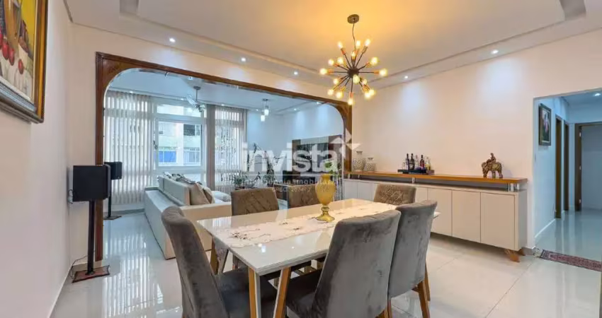 Apartamento com 3 quartos à venda no Boqueirão, Santos 
