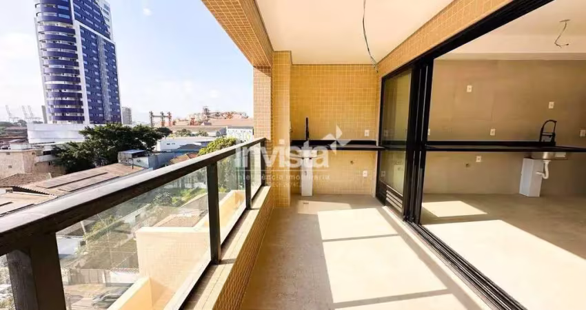 Apartamento com 2 quartos à venda no Ponta da Praia, Santos 