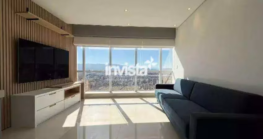 Apartamento com 1 quarto para alugar na Aparecida, Santos 