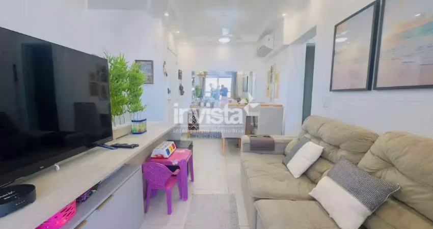 Apartamento com 2 quartos à venda no Marapé, Santos 