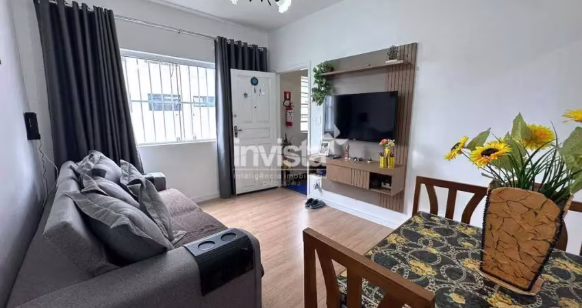 Apartamento com 2 quartos à venda no Estuário, Santos 