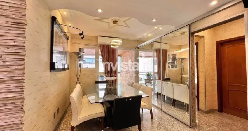 Apartamento com 3 quartos à venda no Boqueirão, Santos 