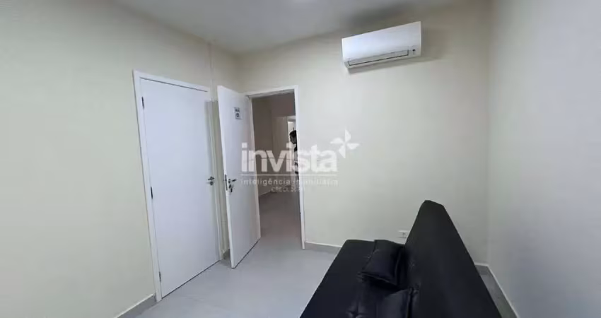 Sala comercial para alugar no Gonzaga, Santos 