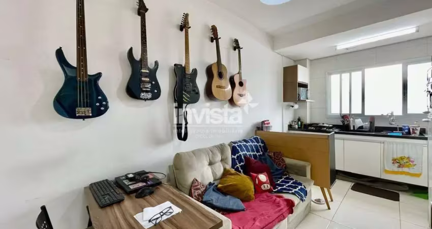 Apartamento com 1 quarto à venda no Macuco, Santos 