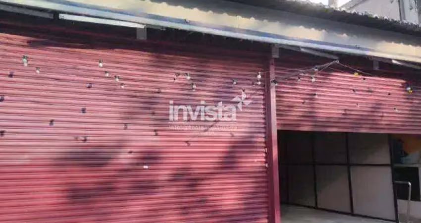 Ponto comercial para alugar no Embaré, Santos 