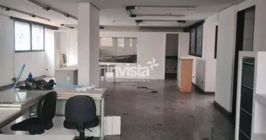 Sala comercial para alugar no Centro, Santos 