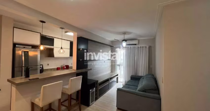 Apartamento com 2 quartos para alugar na Vila Belmiro, Santos 