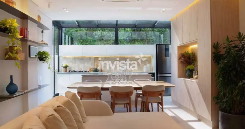 Apartamento com 2 quartos à venda no Marapé, Santos 