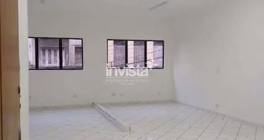 Sala comercial para alugar no Centro, Santos 