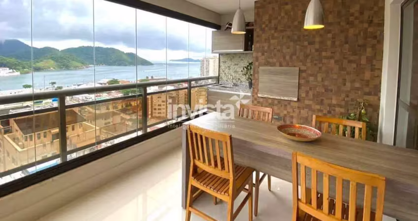 Apartamento com 2 quartos à venda no Ponta da Praia, Santos 
