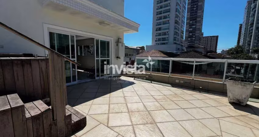 Casa com 4 quartos para alugar no Embaré, Santos 
