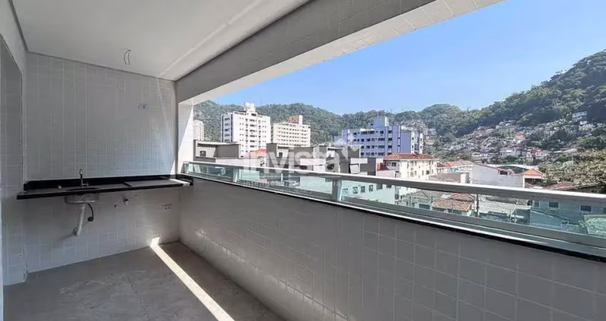 Apartamento com 2 quartos à venda no Marapé, Santos 