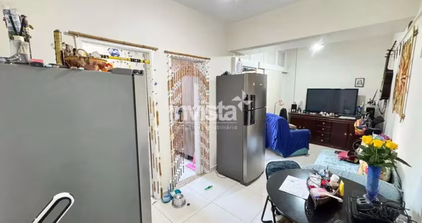 Apartamento com 1 quarto à venda no José Menino, Santos 