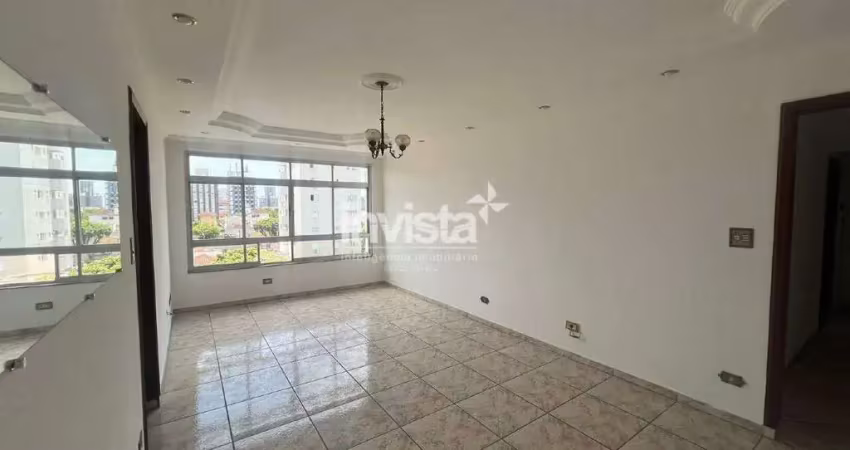 Apartamento com 2 quartos à venda no Embaré, Santos 