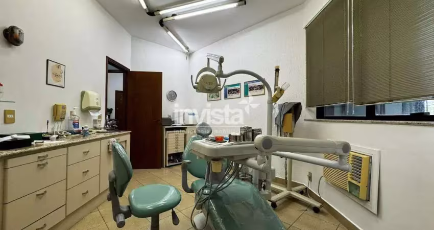 Sala comercial à venda no Pompéia, Santos 
